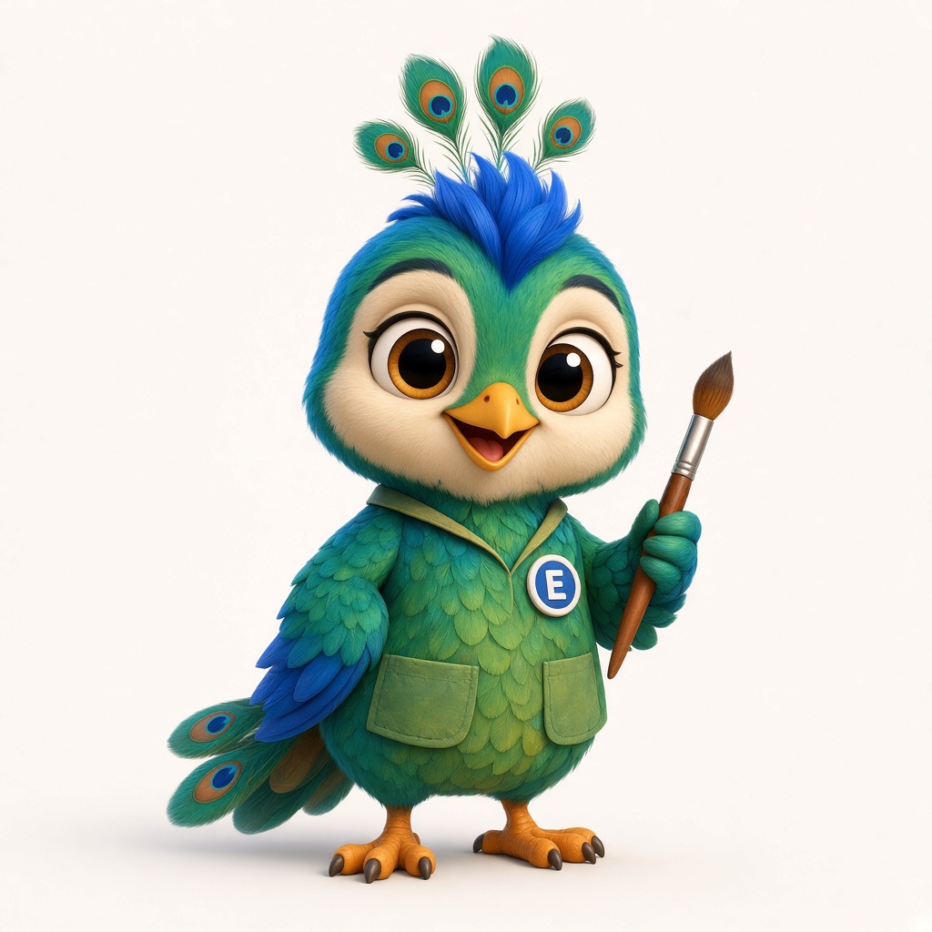 Pavo real, experto de Arte en Hola Eliot